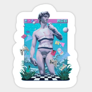 Vapor David Sticker